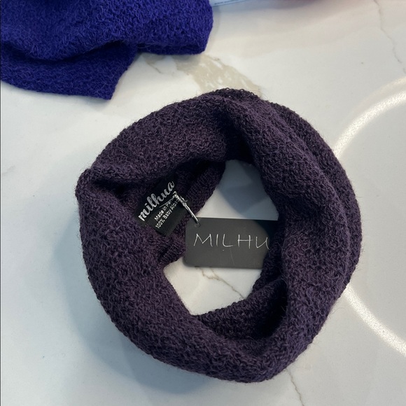 100% Baby Alpaca cowl scarf  choose color - Picture 4 of 6